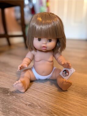 Minikane Zoé Doll with white underwear